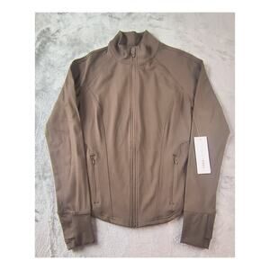 Yogalicious Ultra Lush Mellie Jacket - Classic Brown, Size Small - NWT